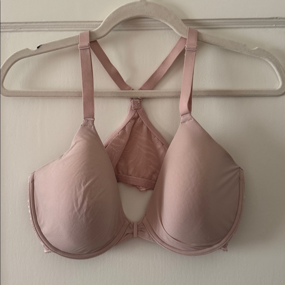 Natori Blush Bra with Cross Back Straps